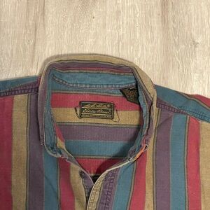 Eddie Bauer Multicolor Striped Shirt